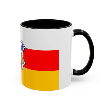 Flag of Erding Germany - Accent Coffee Mug-Go Mug Yourself