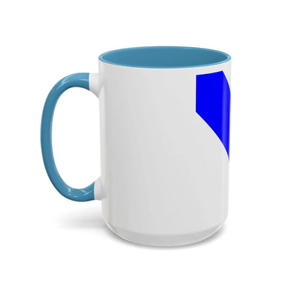 Flag of Bonfol Switzerland - Accent Coffee Mug-Go Mug Yourself