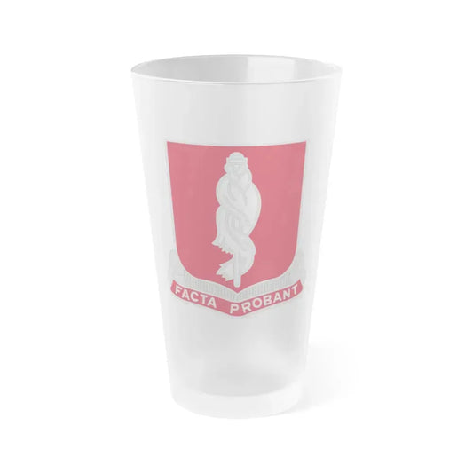 118 Military Police Battalion (U.S. Army) Frosted Pint Glass 16oz Default Title - Go Mug Yourself