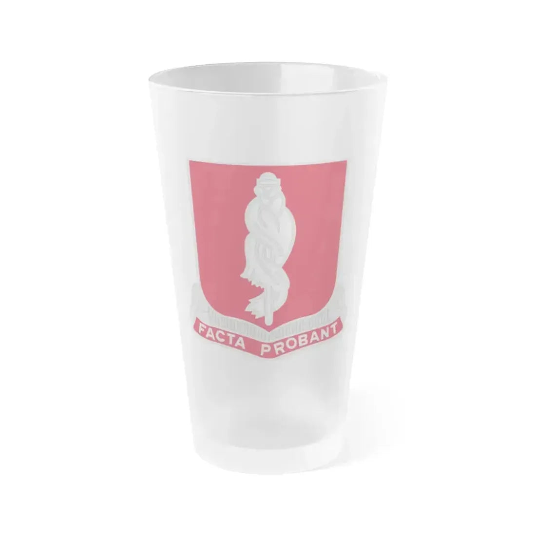 118 Military Police Battalion (U.S. Army) Frosted Pint Glass 16oz Default Title - Go Mug Yourself