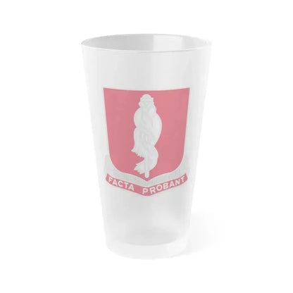 118 Military Police Battalion (U.S. Army) Frosted Pint Glass 16oz Default Title - Go Mug Yourself