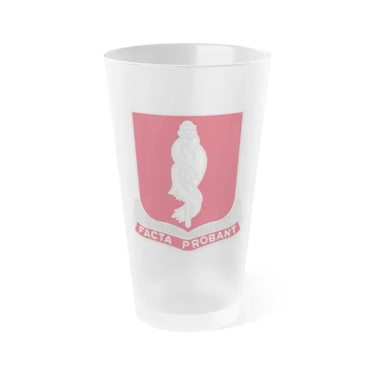 118 Military Police Battalion (U.S. Army) Frosted Pint Glass 16oz Default Title - Go Mug Yourself