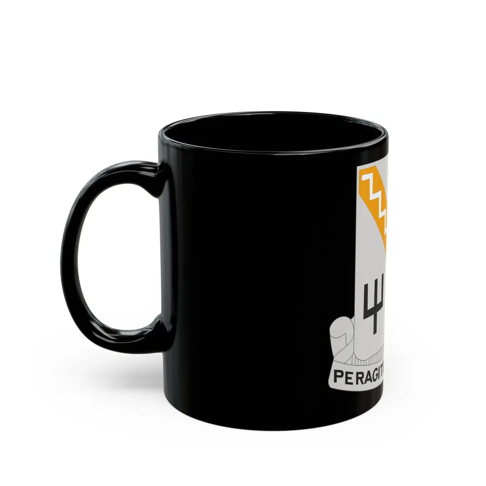 118 Signal Battalion (U.S. Army) Black Coffee Mug-Go Mug Yourself