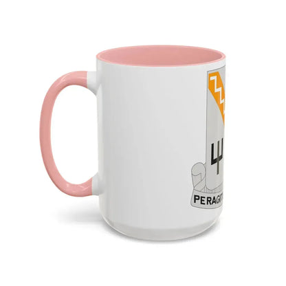 118 Signal Battalion (U.S. Army) Accent Coffee Mug - Go Mug Yourself