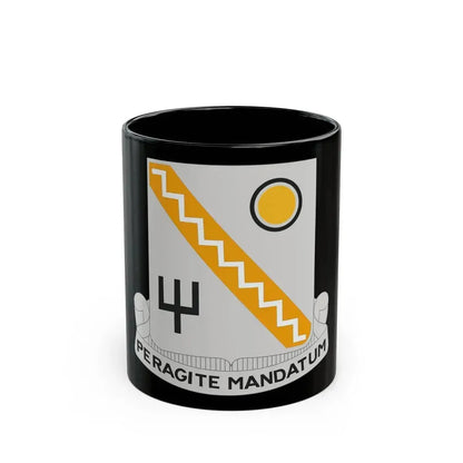 118 Signal Battalion (U.S. Army) Black Coffee Mug 11oz - Go Mug Yourself