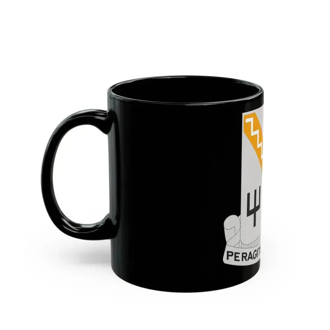 118 Signal Battalion (U.S. Army) Black Coffee Mug - Go Mug Yourself