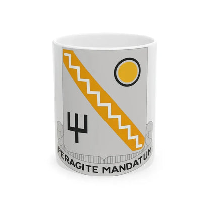 118 Signal Battalion (U.S. Army) White Coffee Mug 11oz - Go Mug Yourself