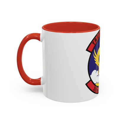 39th Airlift Squadron (U.S. Air Force) Accent Coffee Mug