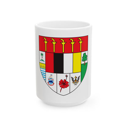 Arms of Malaysia - White Coffee Mug