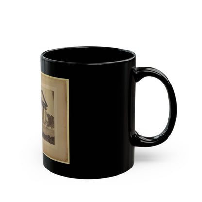 Arlington House, East Front, June 28, 1864 (U.S. Civil War) Black Coffee Mug