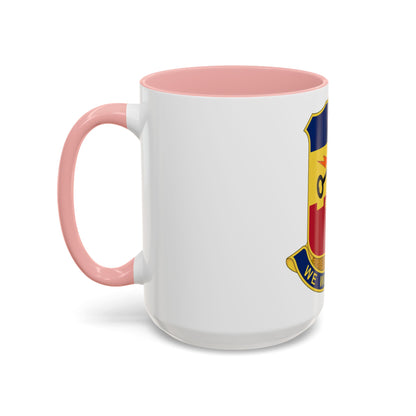 741 Engineer Battalion (U.S. Army) Accent Coffee Mug