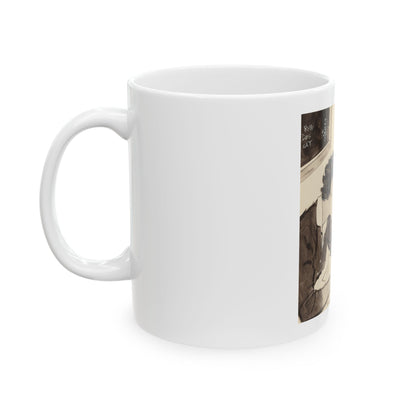 Group of Four Coca-Cola advertisements, 1960 (1) - White Coffee Mug