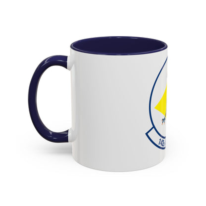142 Airlift Squadron (U.S. Air Force) Accent Coffee Mug
