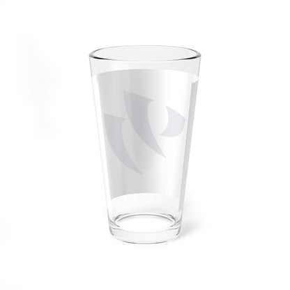Flag of Wake Okayama (Japan) Pint Glass 16oz