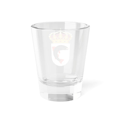 HMS Loke vapen 2 (Sweden) (Coat of Arms) Shot Glass 1.5oz
