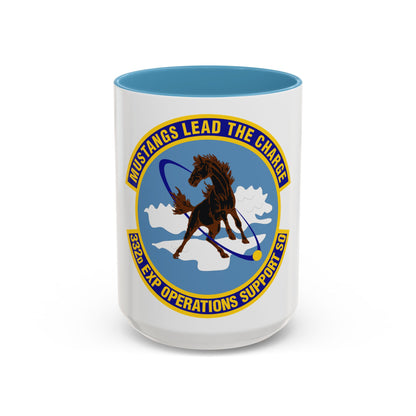 332d Expeditionary Operations Support Squadron (U.S. Air Force) Accent Coffee Mug