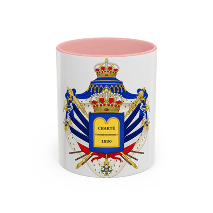 Coat of Arms of the July Monarchy (1831-48) - Accent Coffee Mug