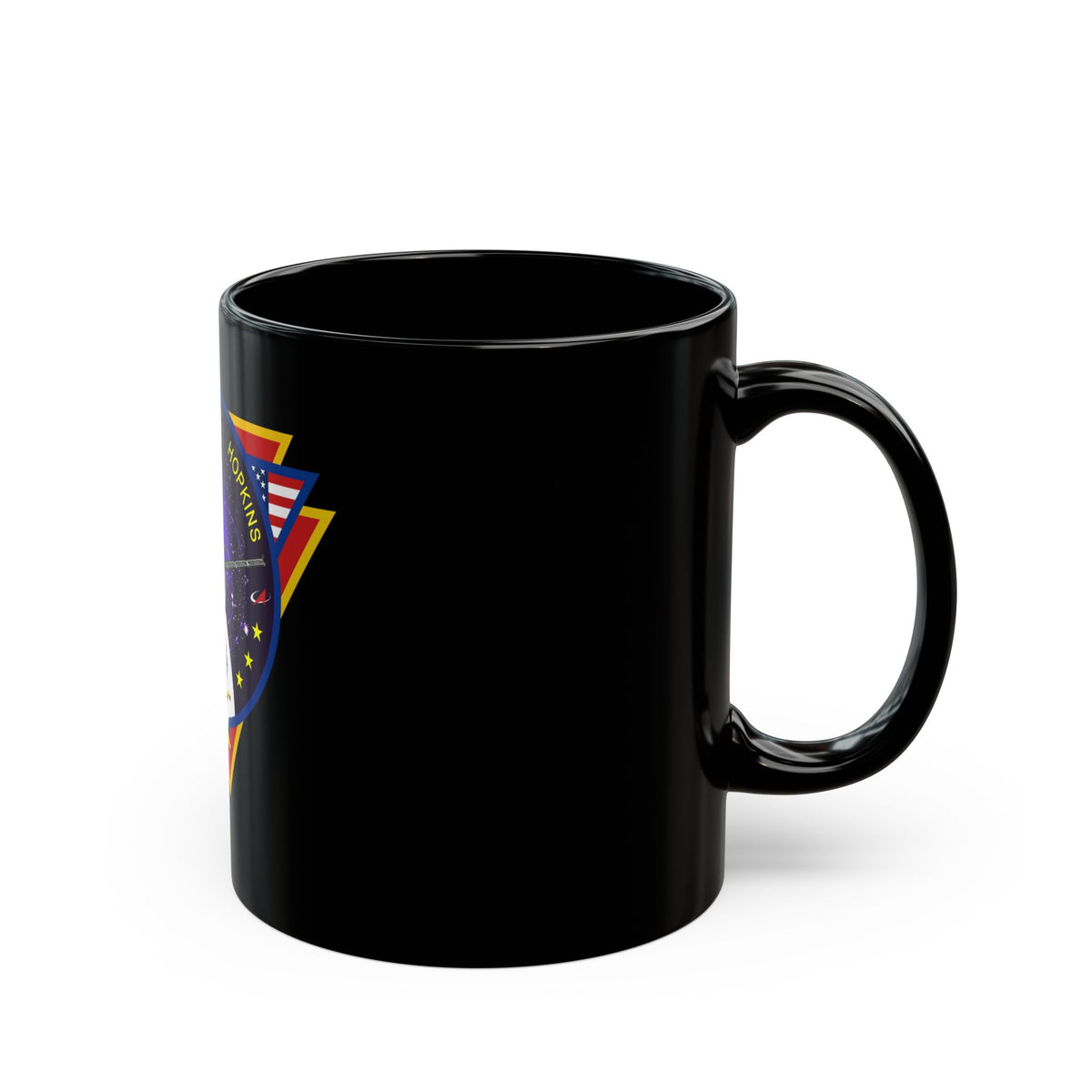 Soyuz TMA-10M (Soyuz Programme) Black Coffee Mug