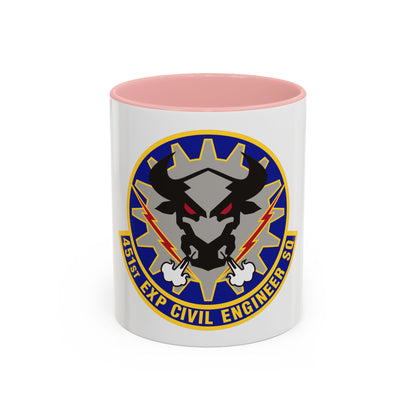 451st Expeditionary Civil Engineer Squadron (U.S. Air Force) Accent Coffee Mug