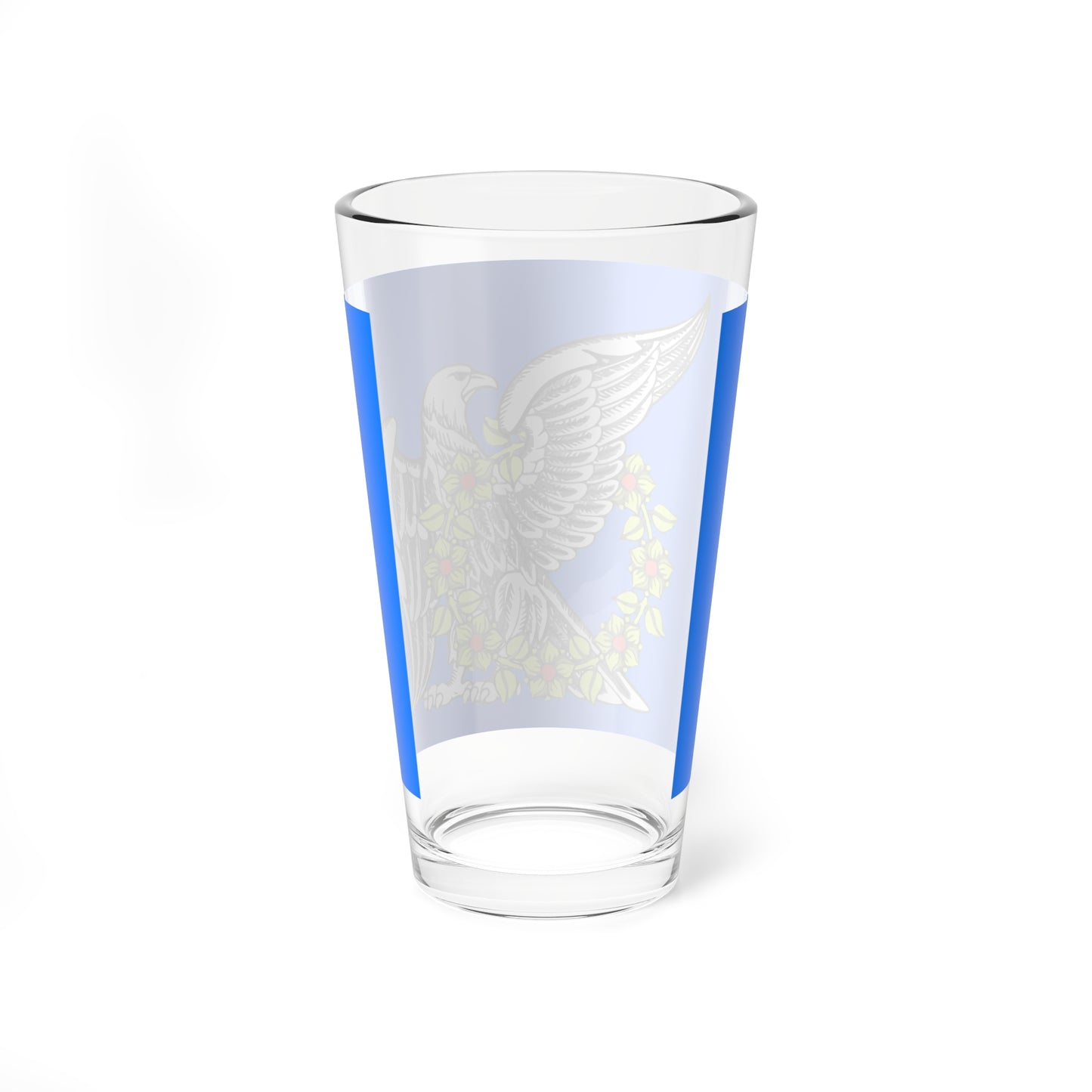 Flag Rakhya Leningrad oblast (Russia) Pint Glass 16oz