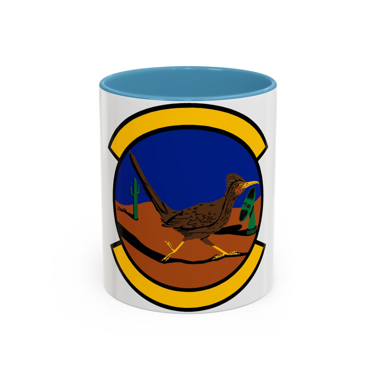 612 Air Communications Squadron ACC (U.S. Air Force) Accent Coffee Mug