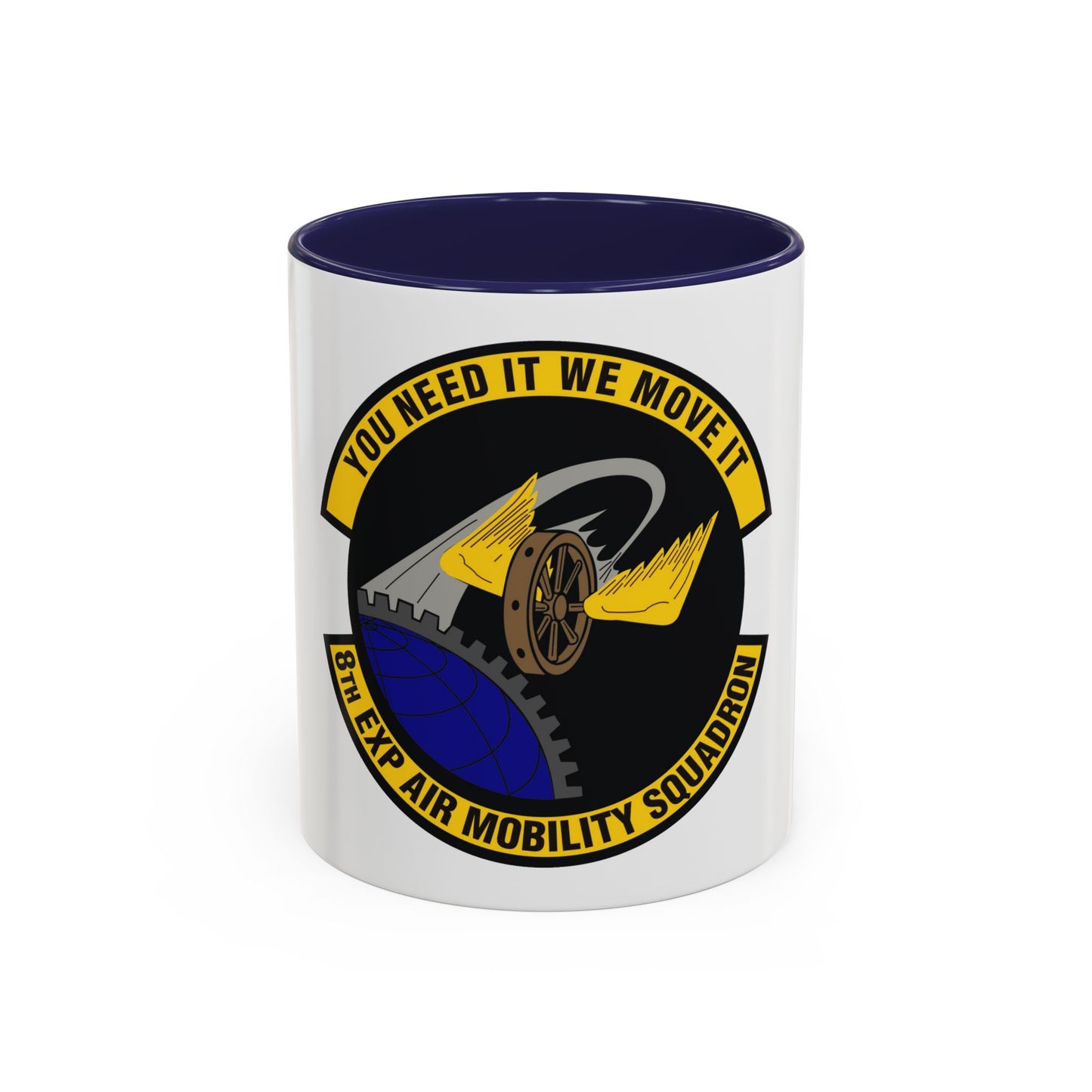 8th Expeditionary Air Mobility Squadron (U.S. Air Force) Accent Coffee Mug