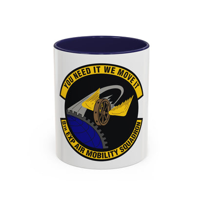 8th Expeditionary Air Mobility Squadron (U.S. Air Force) Accent Coffee Mug