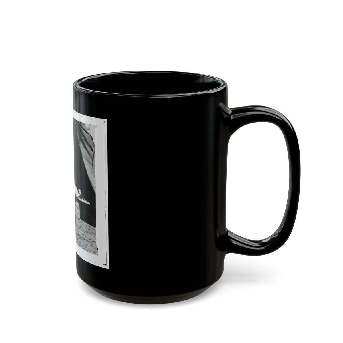 Unknown Location. Embalming Surgeon At Work On Soldier's Body (U.S. Civil War) Black Coffee Mug