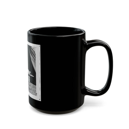 Unknown Location. Embalming Surgeon At Work On Soldier's Body (U.S. Civil War) Black Coffee Mug