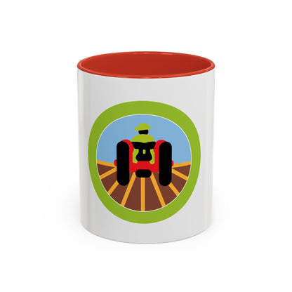 Farm Mechanics (Boy Scout Merit Badge) Accent Coffee Mug