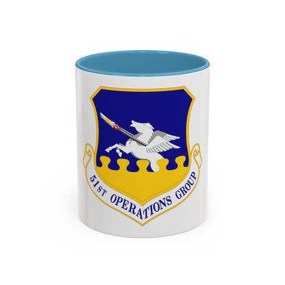 51st Operations Group (U.S. Air Force) Accent Coffee Mug