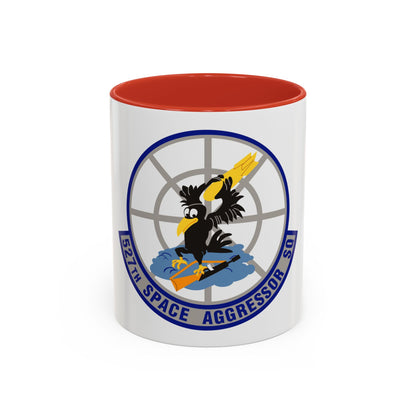 527th Space Aggressor Squadron (U.S. Air Force) Accent Coffee Mug