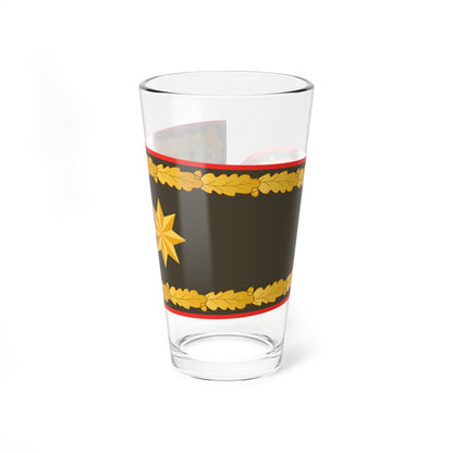 General mayor hərbi rəhbər (Azerbaijan) (Military Rank) Pint Glass 16oz