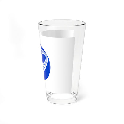 Flag of Toshima Village Tokyo (Japan) Pint Glass 16oz