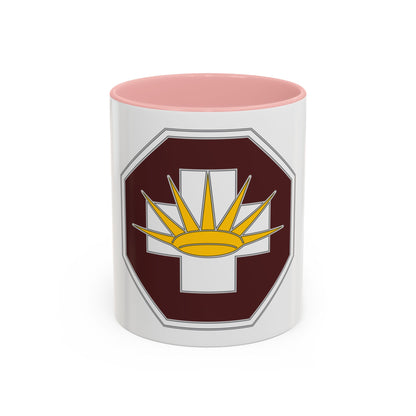 8 Medical Brigade 3 (U.S. Army) Accent Coffee Mug