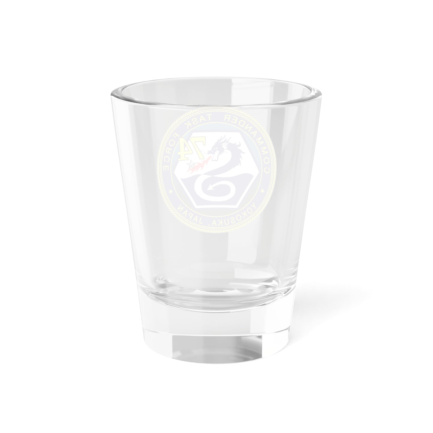 CTF 74 Yokosuka Japan Combined Task Force (U.S. Navy) Shot Glass 1.5oz