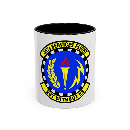 482d Services Flight (U.S. Air Force) Accent Coffee Mug