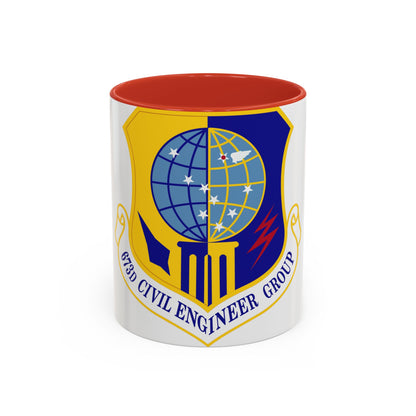 673d Civil Engineer Group (U.S. Air Force) Accent Coffee Mug