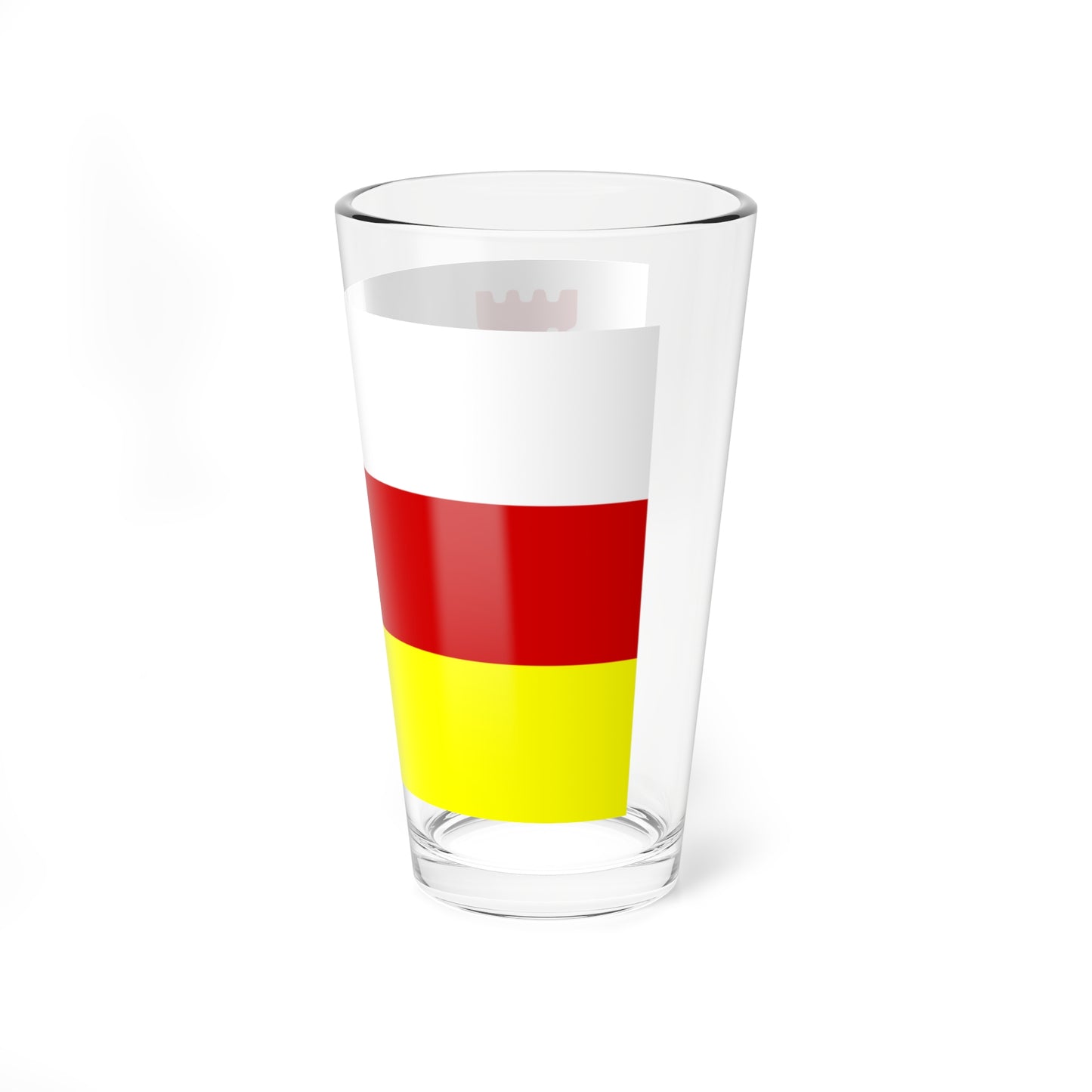 Flag of Santa Barbara California (United States) Pint Glass 16oz