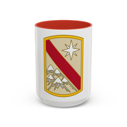 43 Sustainment Brigade (U.S. Army) Accent Coffee Mug