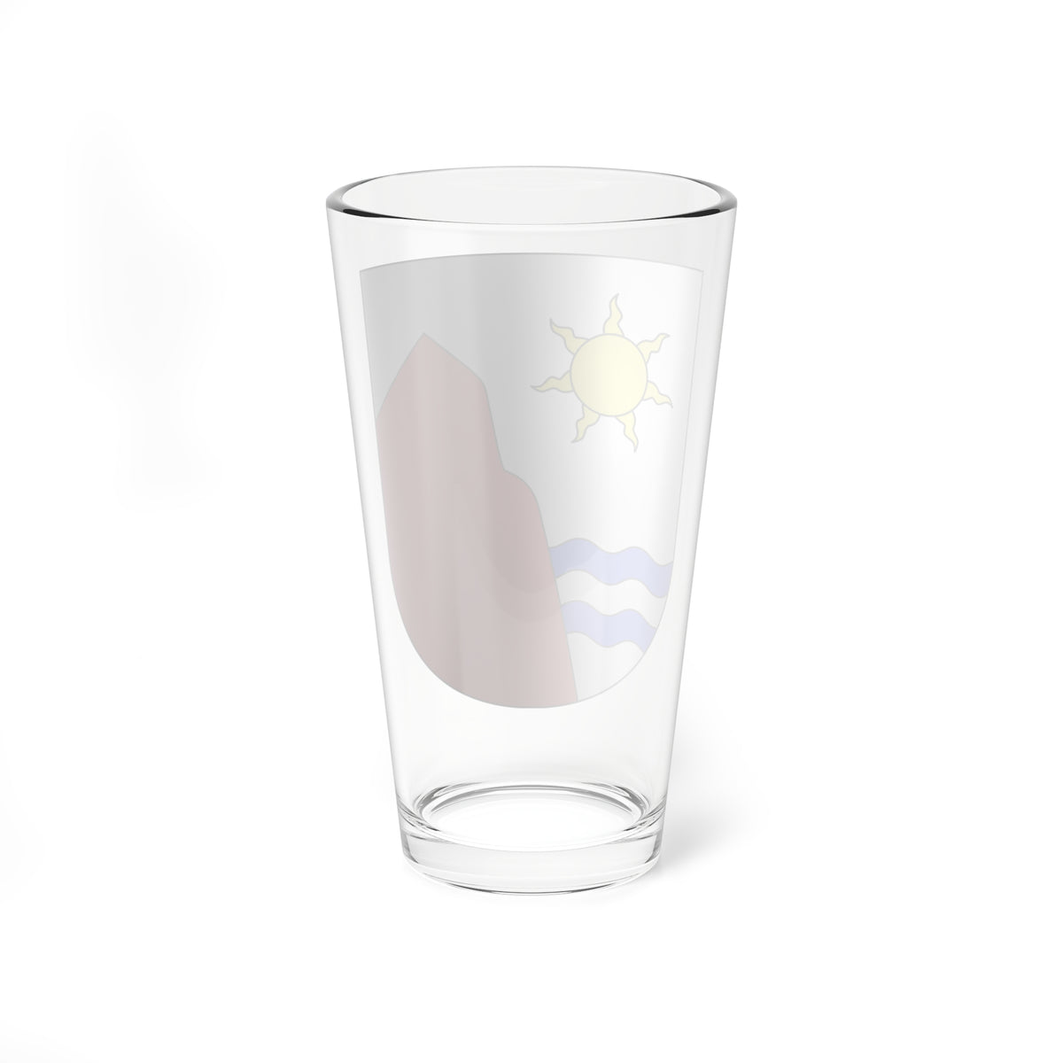 Olivone-coat of arms (Switzerland) (Coat of Arms) Pint Glass 16oz