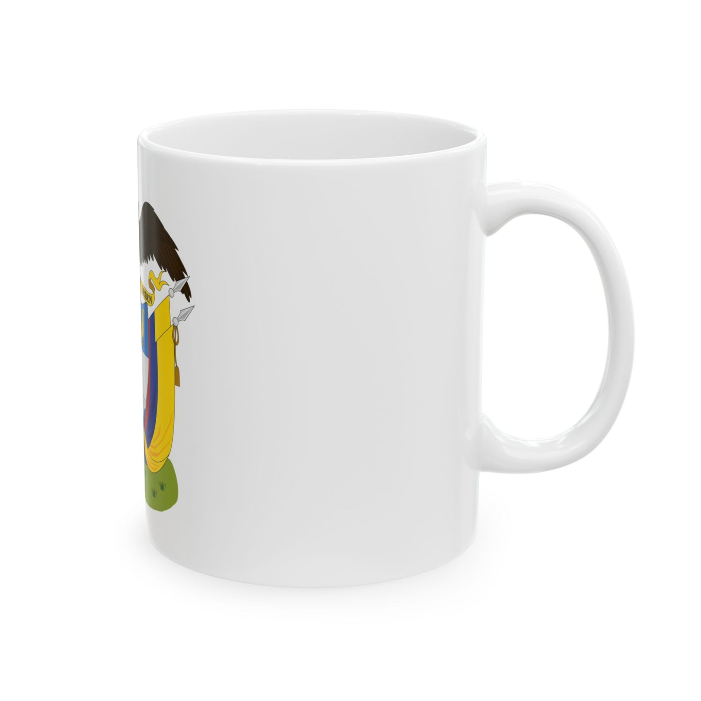 Coat of arms of Colombia (1890) - White Coffee Mug