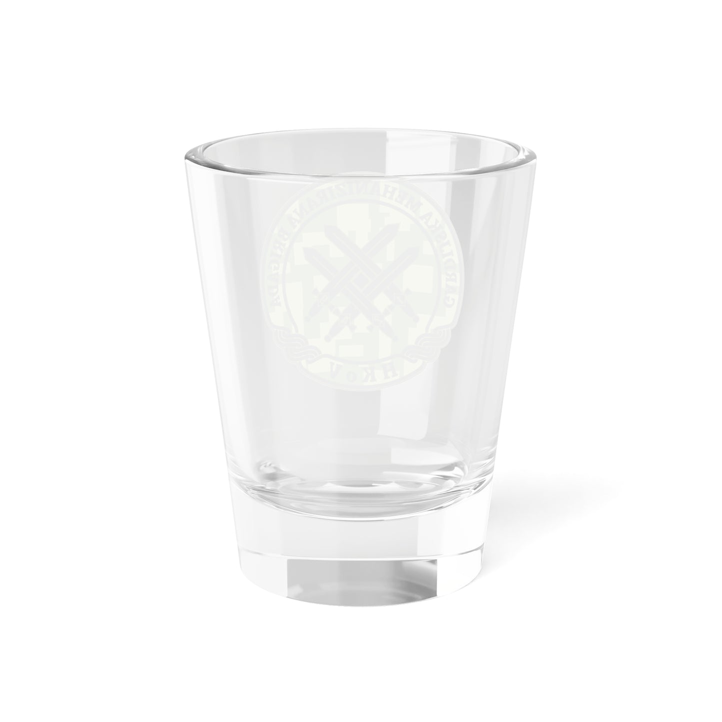 Insignia Croatia Army GMBR v2 (Croatia) (Coat of Arms) Shot Glass 1.5oz