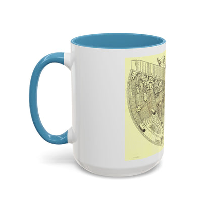 World Map - Ruysch (1508) (Map) Accent Coffee Mug