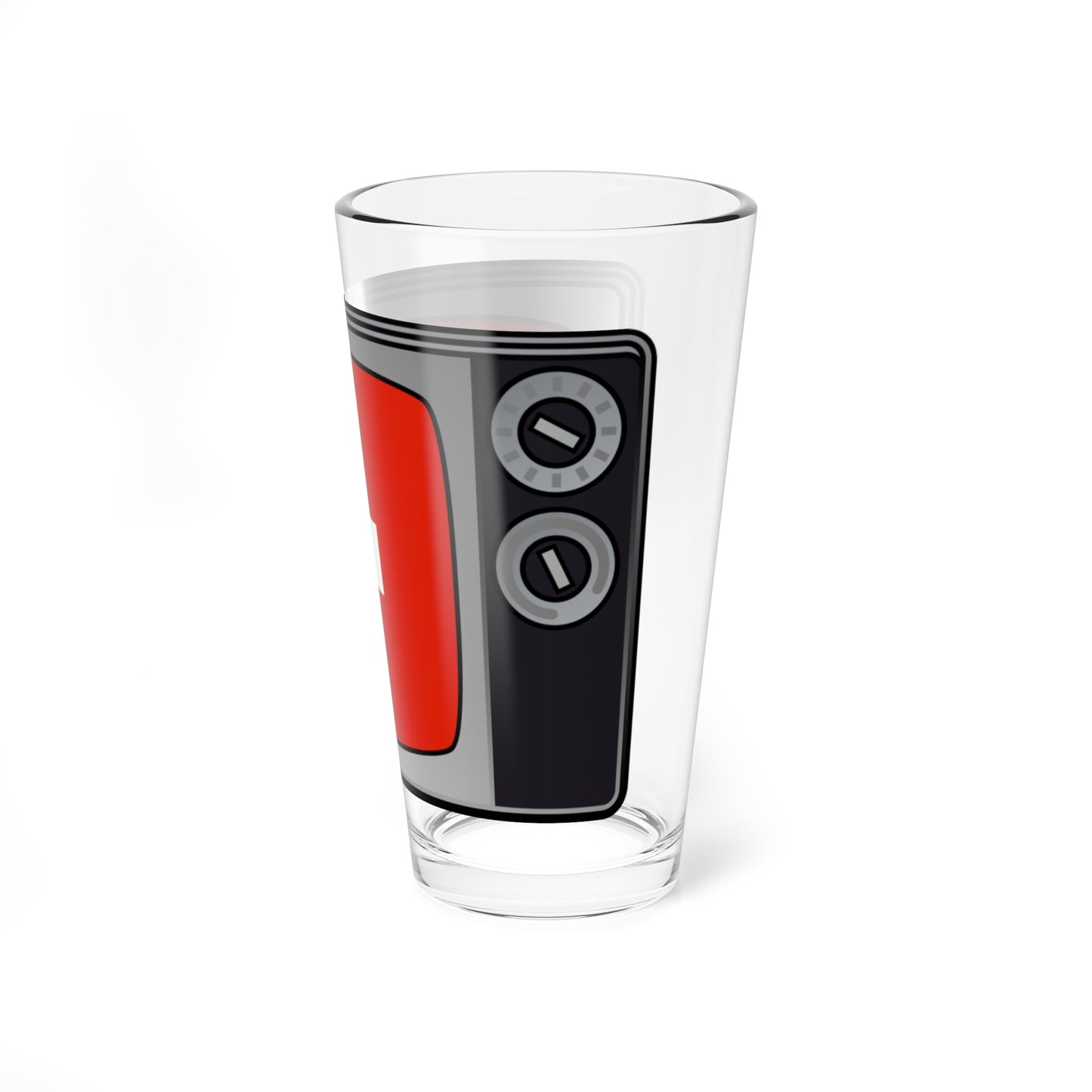 Switzerland flag tv (Switzerland) Pint Glass 16oz