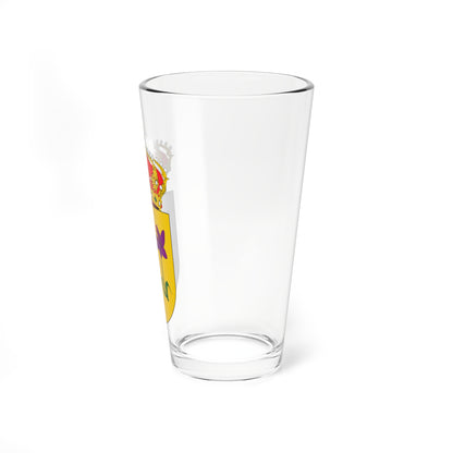 Escudo de Alatoz (Spain) (Coat of Arms) Pint Glass 16oz