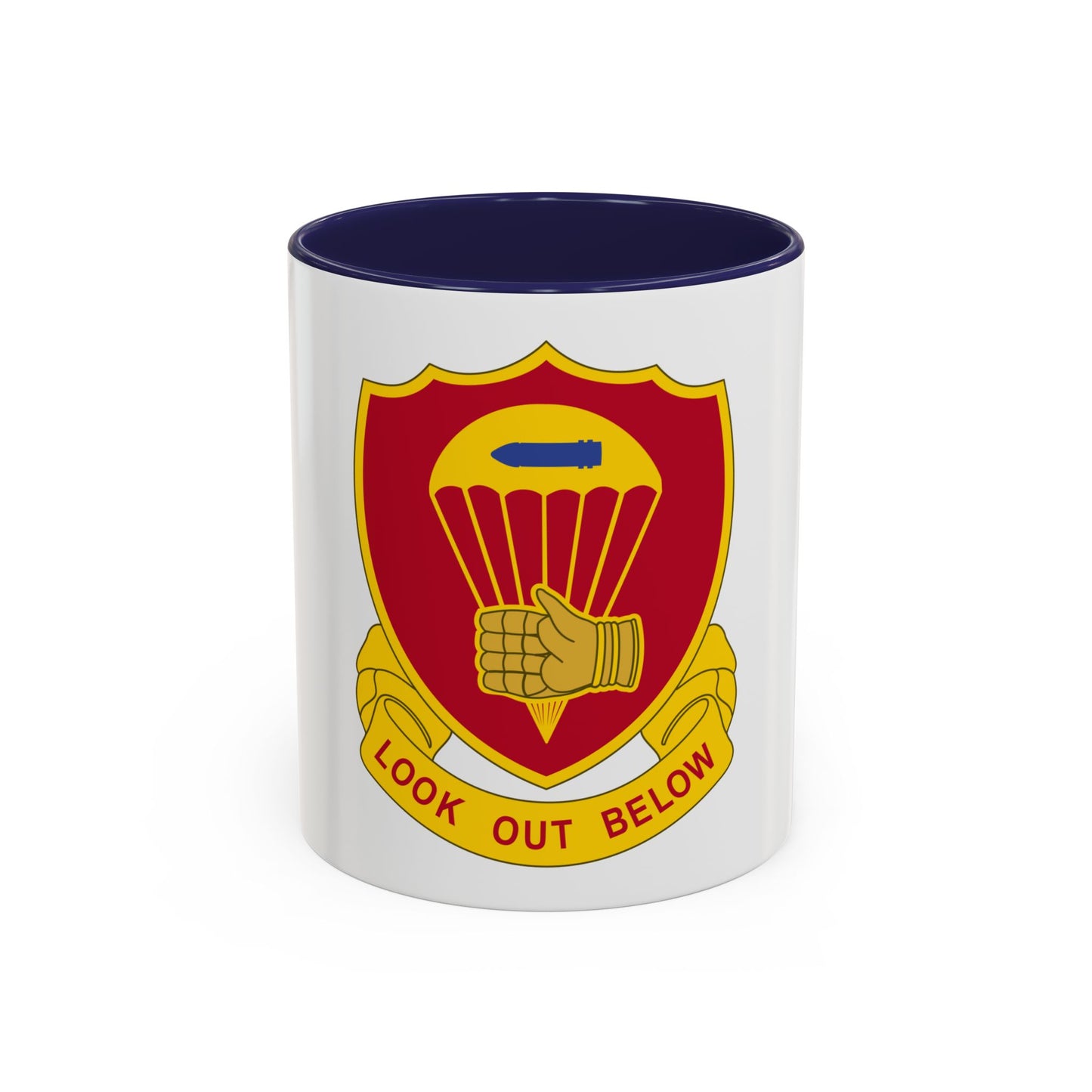376 Airborne Field Artillery Battalion (U.S. Army) Accent Coffee Mug