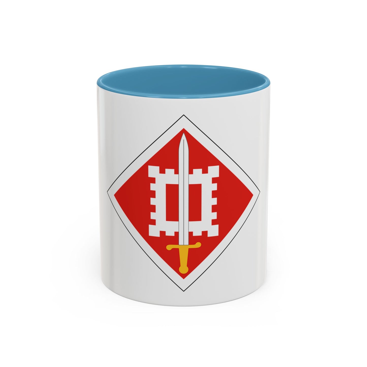 18th Engineer Brigade (U.S. Army) Accent Coffee Mug