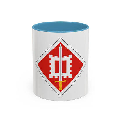 18th Engineer Brigade (U.S. Army) Accent Coffee Mug