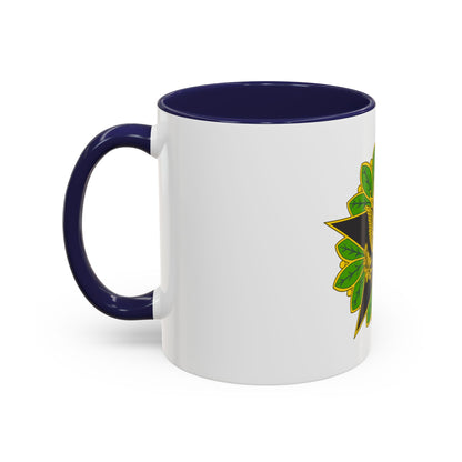 Staff Identification Badge (U.S. Army) Accent Coffee Mug